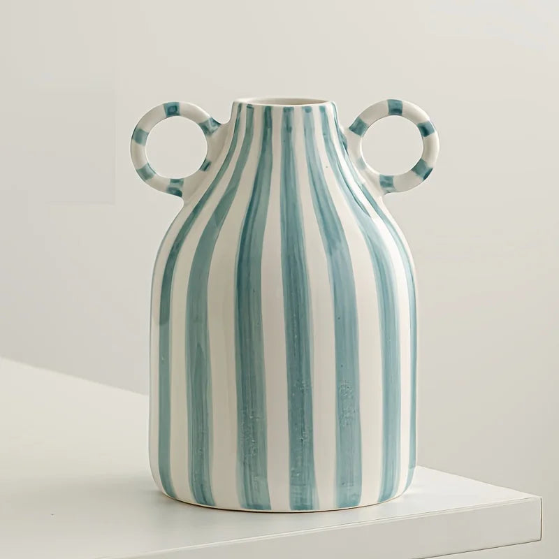 Ceramic Hand-Painted Vase
