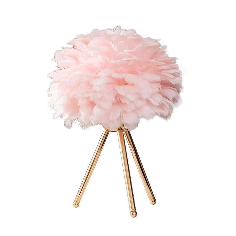 Goose Feather Lamp