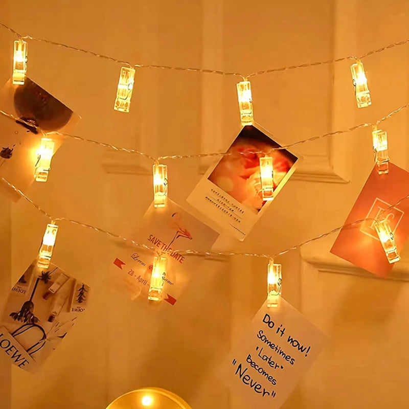 Photo Clip String Lights