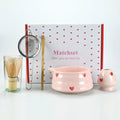Pink Heart Matcha Set