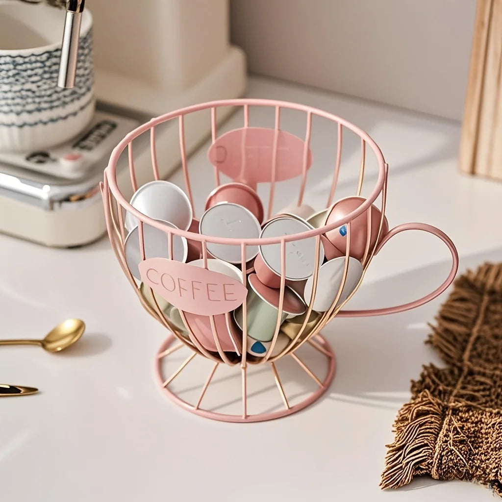 Coffee Capsule Storage Basket