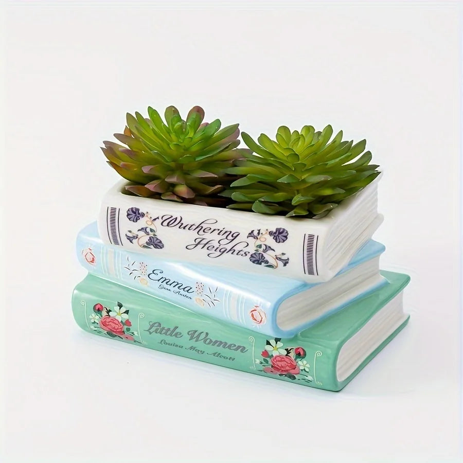 Book Shaped Vase