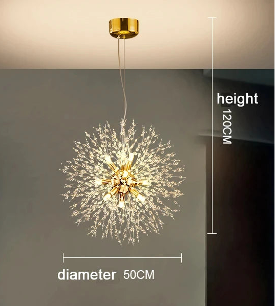 Dandelion Chandelier