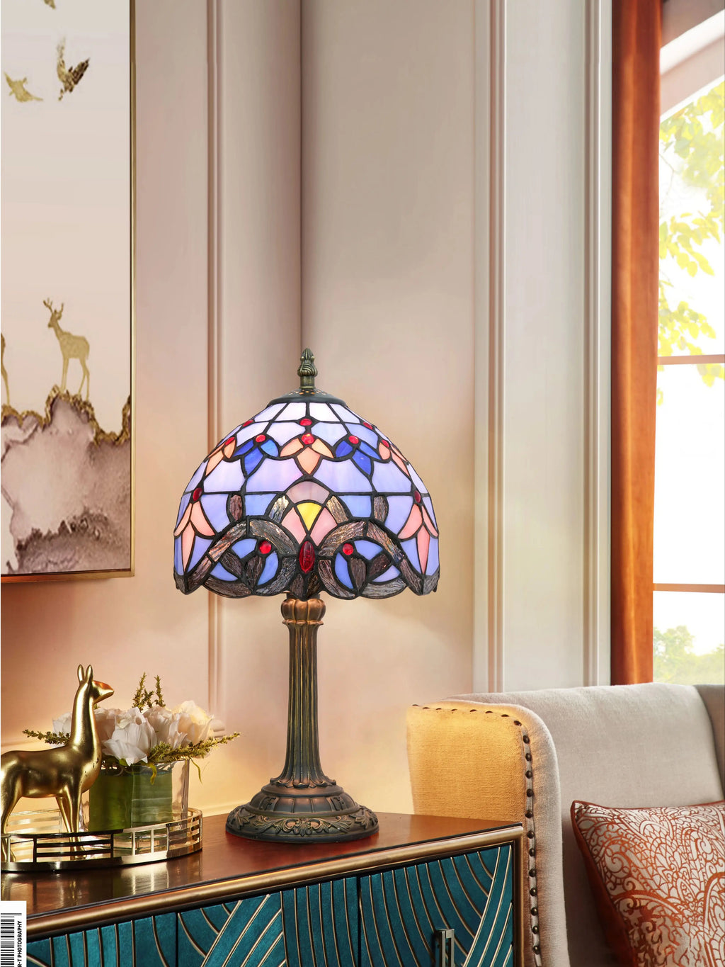 Baroque Pattern Lamp