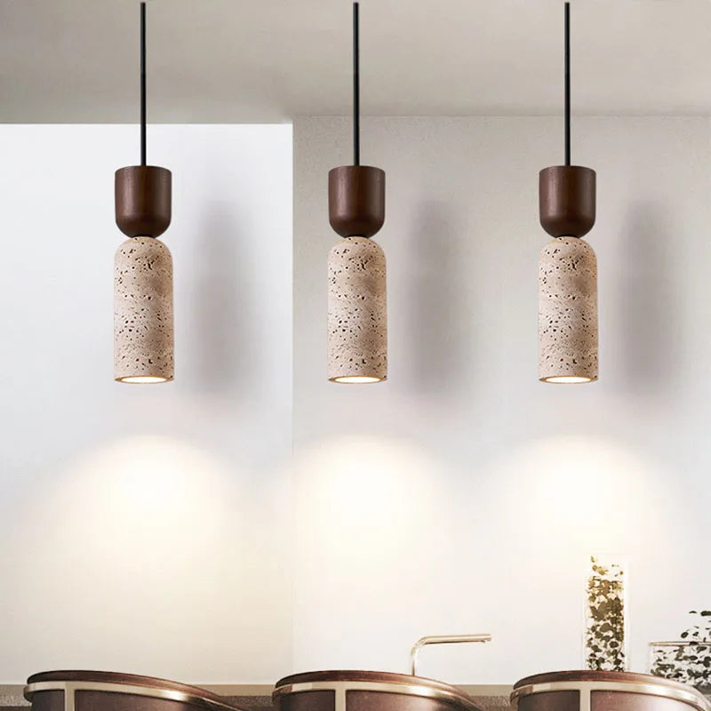 Japanese Wabi-Sabi Style Chandelier