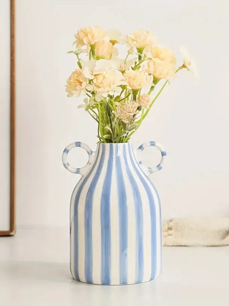 Ceramic Hand-Painted Vase