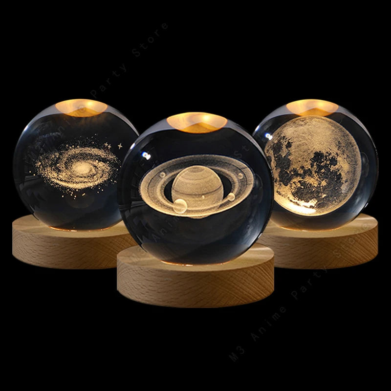 3D Crystal Ball Lamp