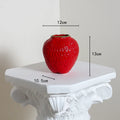 Ceramic Strawberry Vase