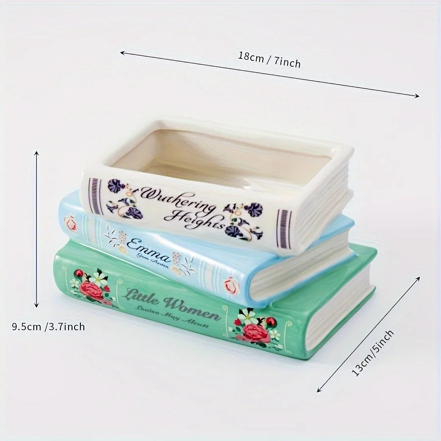 Book Shaped Vase