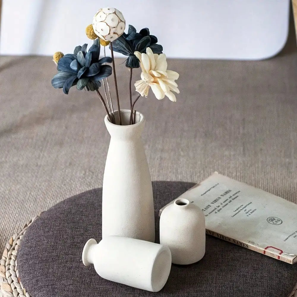 Ceramic Bohemian Vase Set