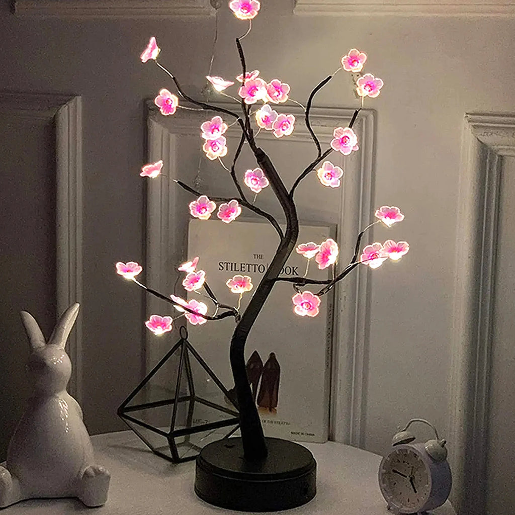 Bonsai Cherry Blossom Lamp