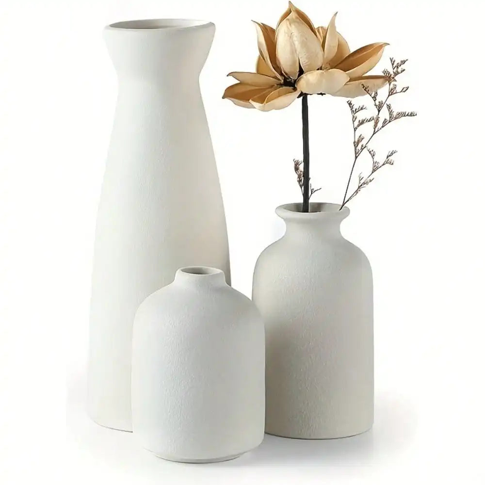 Ceramic Bohemian Vase Set