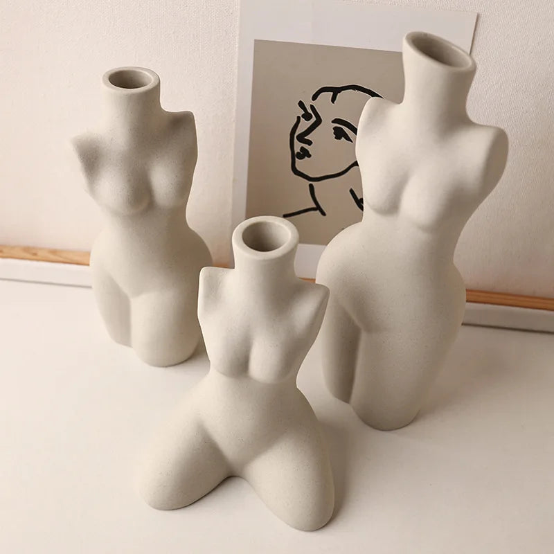 Human Body Vase