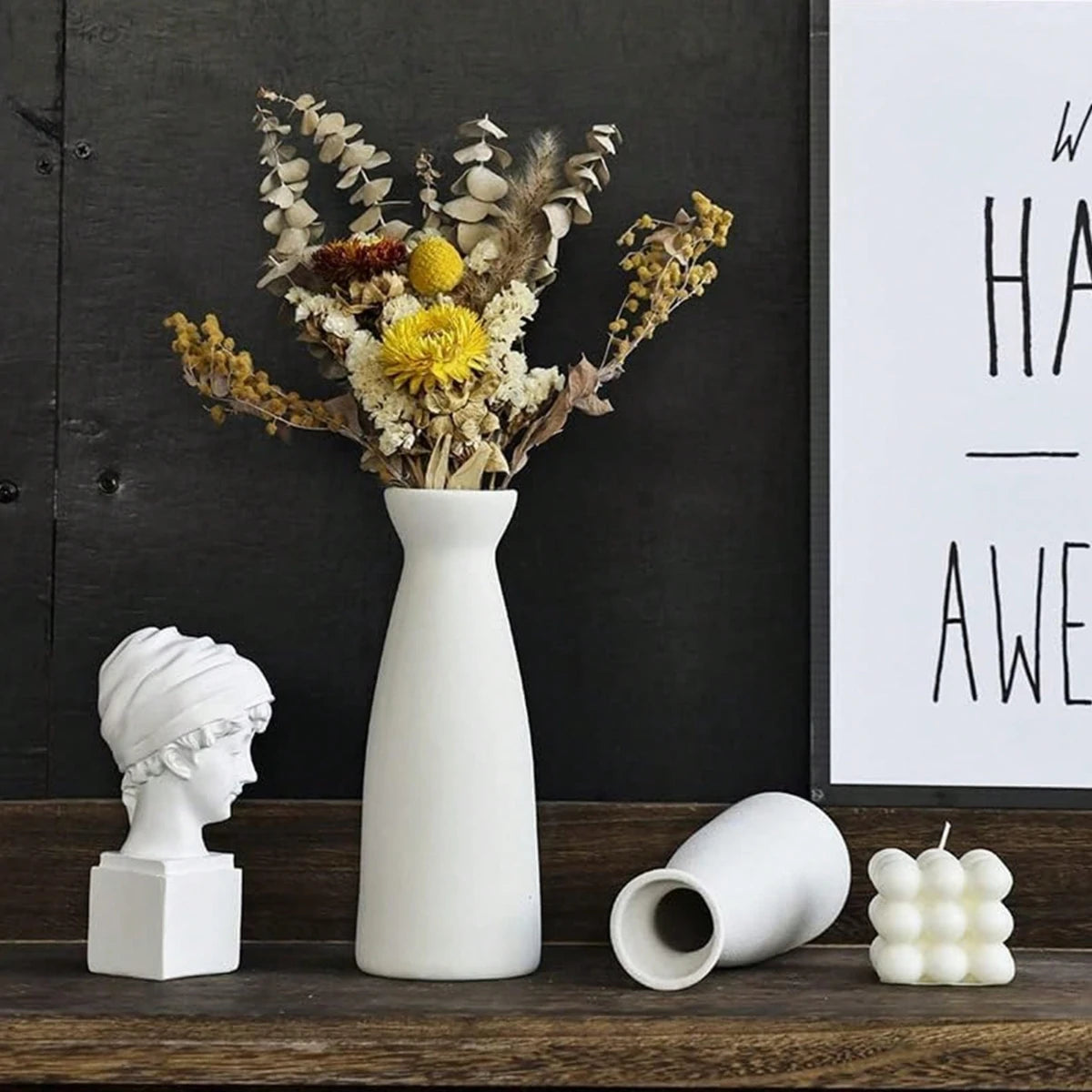 Ceramic Bohemian Vase Set
