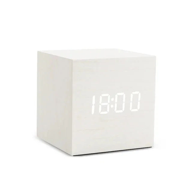 Wooden Alarm Clock
