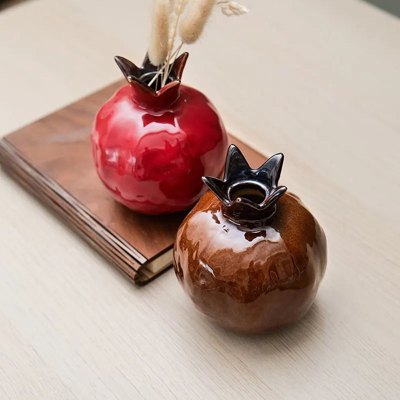 Ceramic Pomegranate Vase