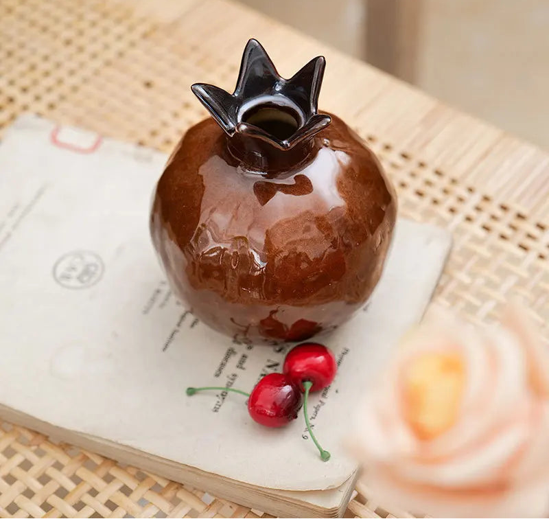 Ceramic Pomegranate Vase
