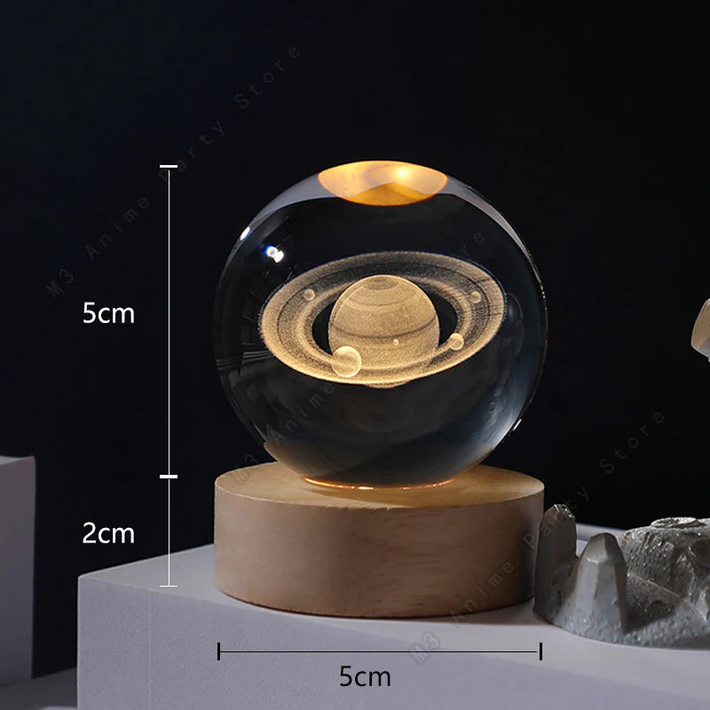 3D Crystal Ball Lamp
