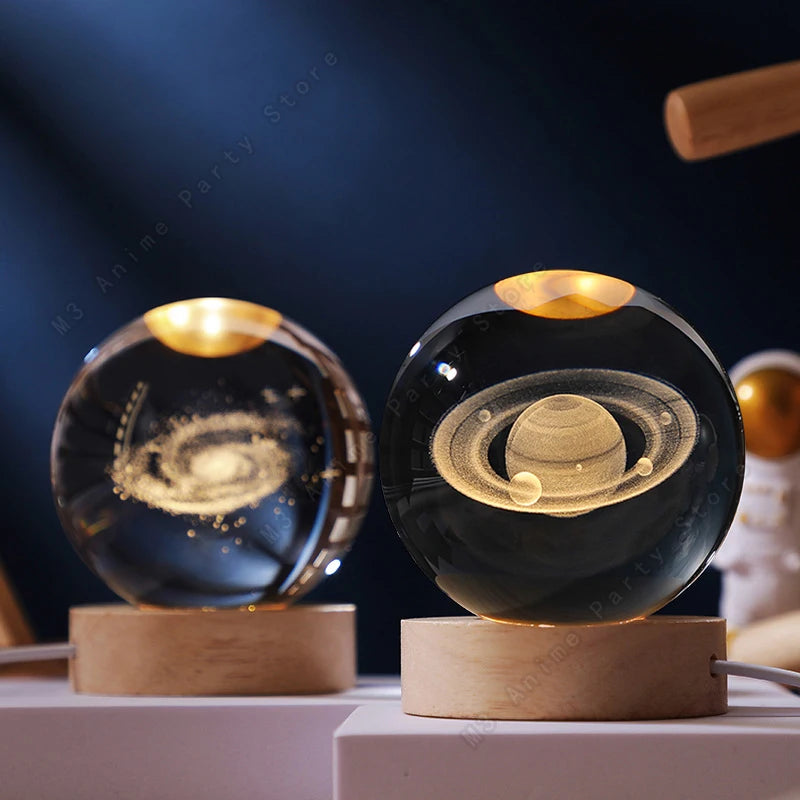 3D Crystal Ball Lamp