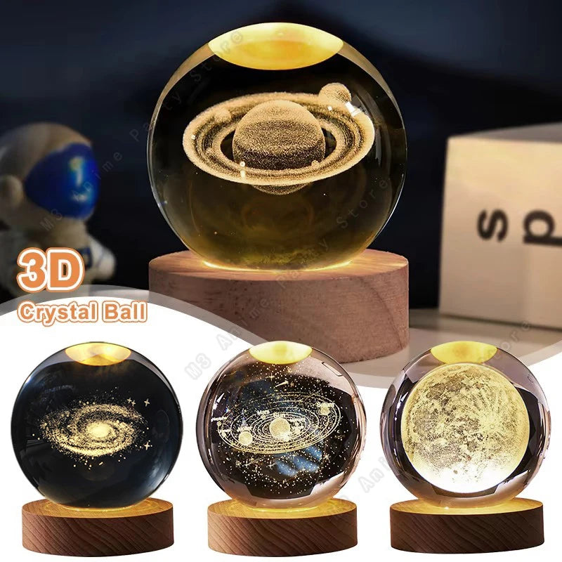 3D Crystal Ball Lamp