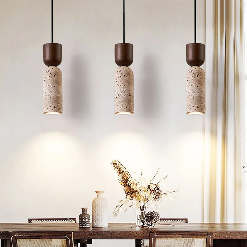 Japanese Wabi-Sabi Style Chandelier