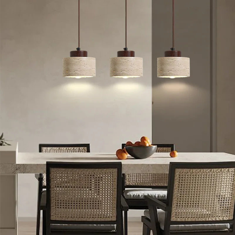 Japanese Wabi-Sabi Style Chandelier