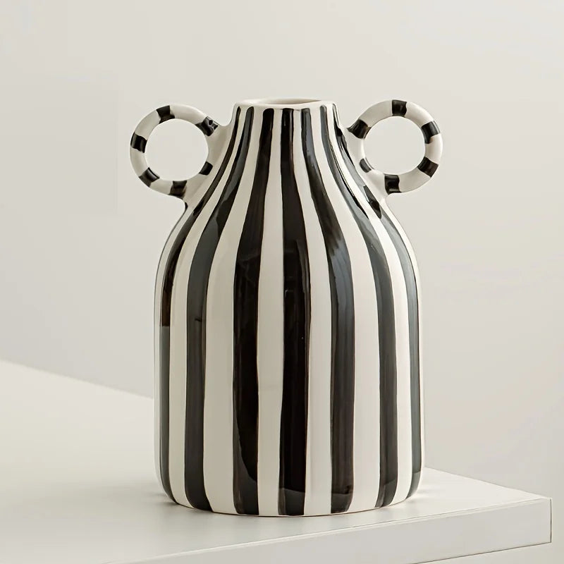 Ceramic Hand-Painted Vase